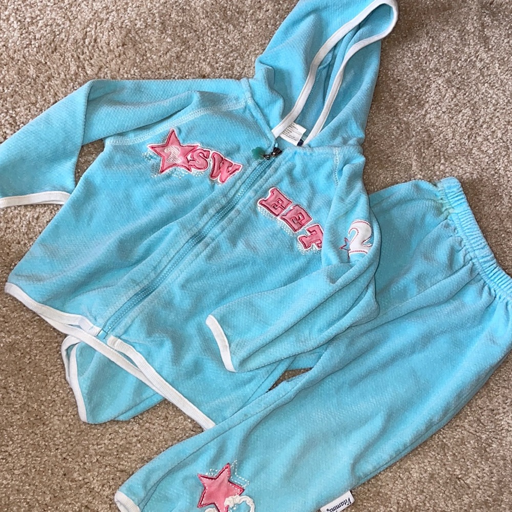 Girls 18 Months Cozy Jogger Matching Set